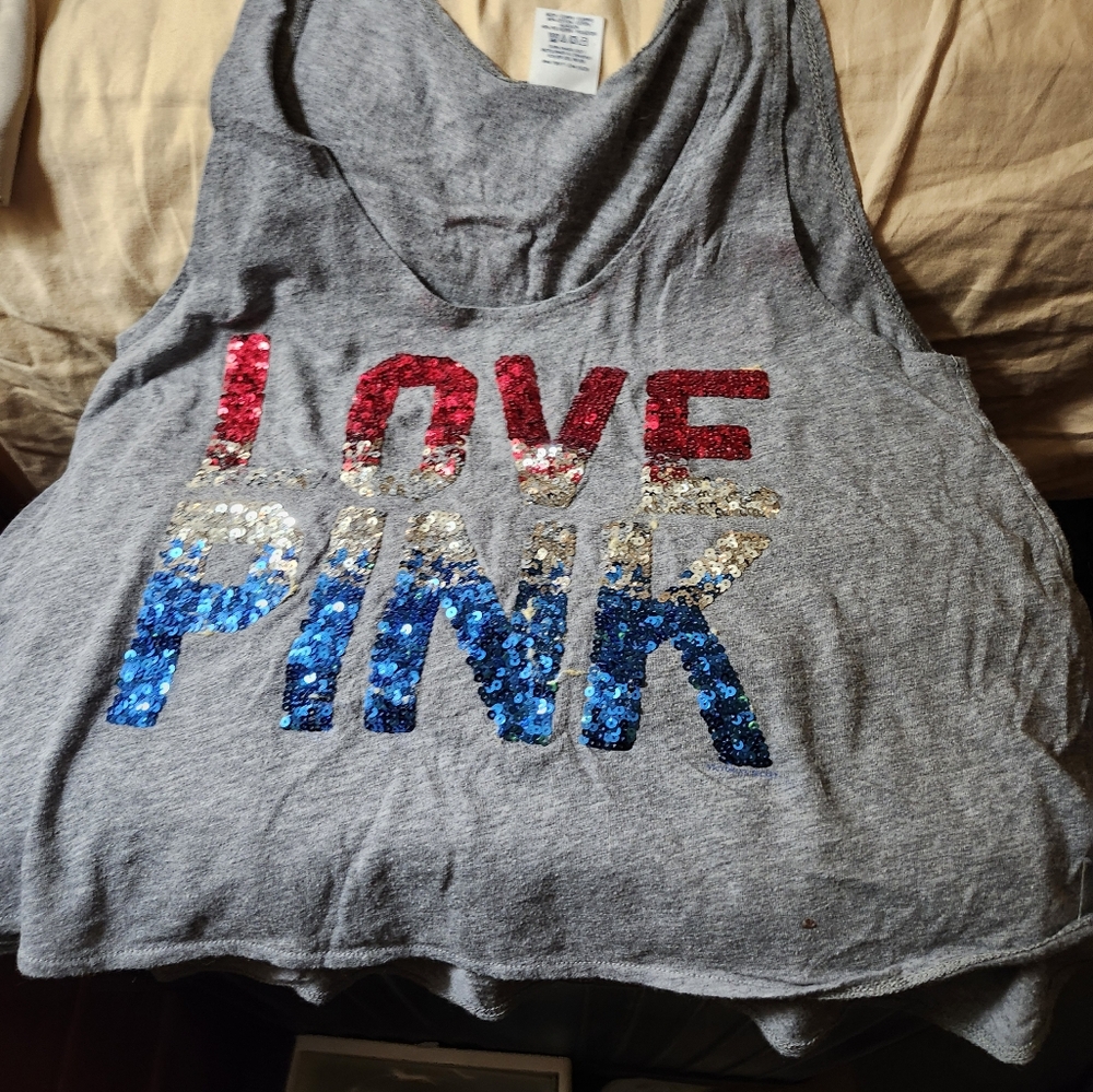 Love PINK tank top small